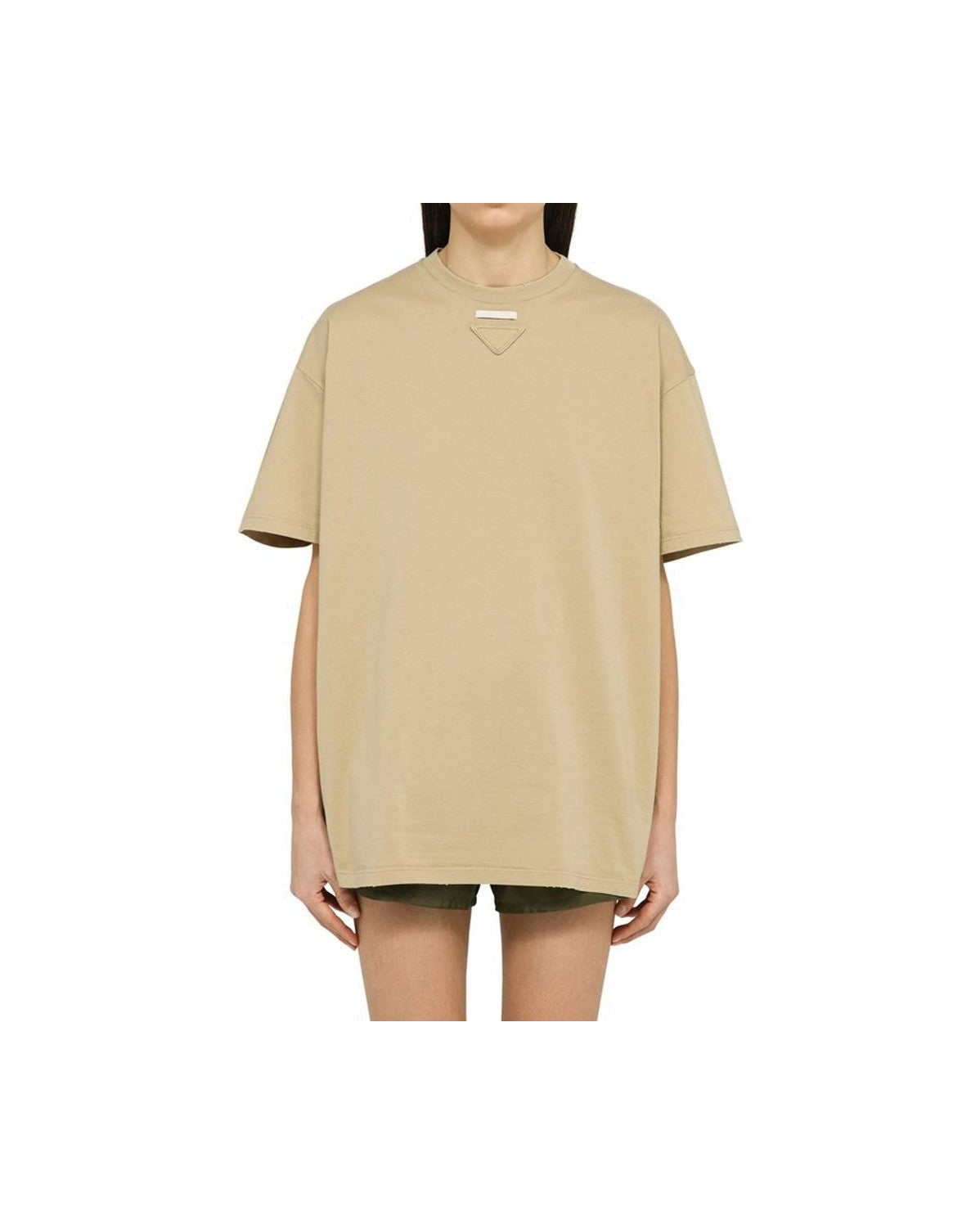 Prada Beige Cotton T-shirt