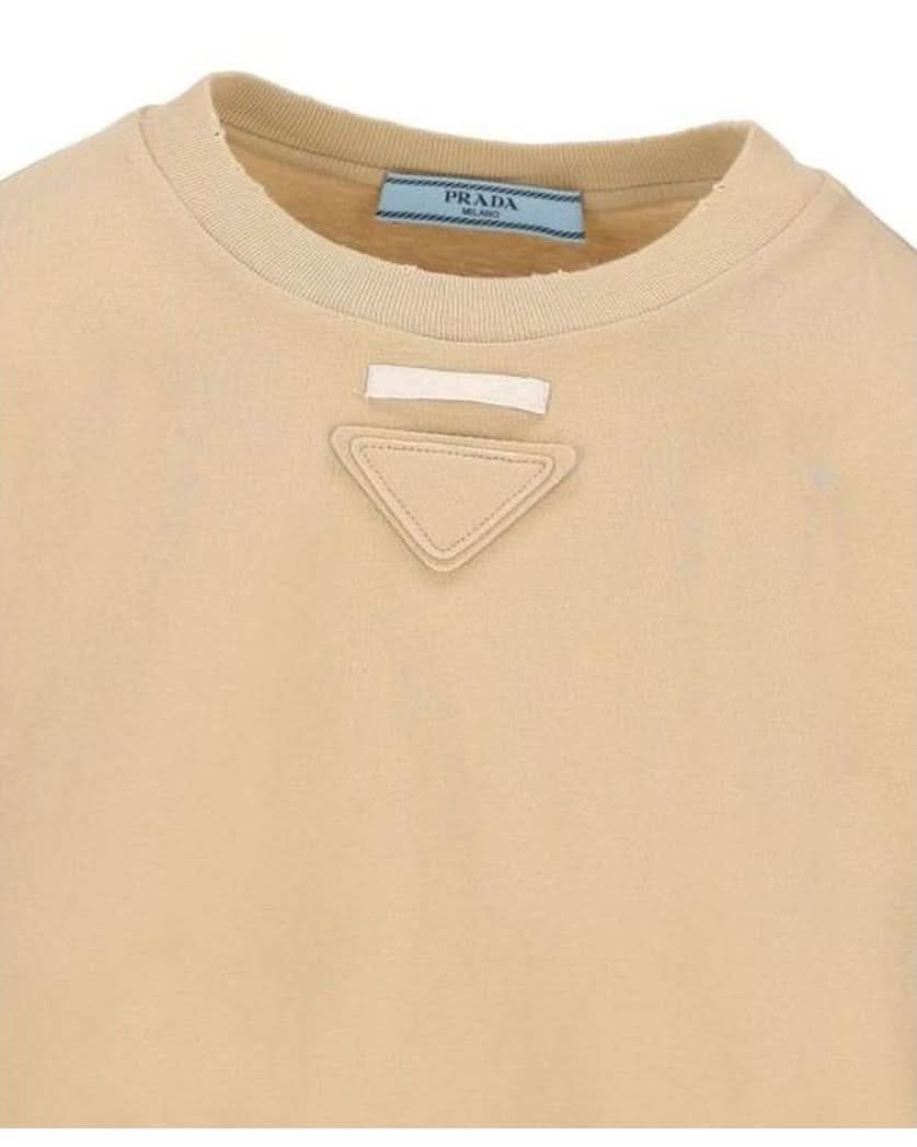 Prada Beige Cotton T-shirt