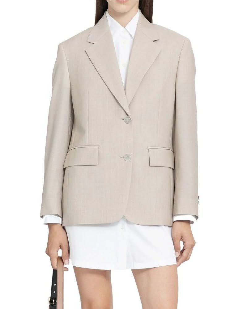 Prada Beige Mohair Blazer Glam Steals