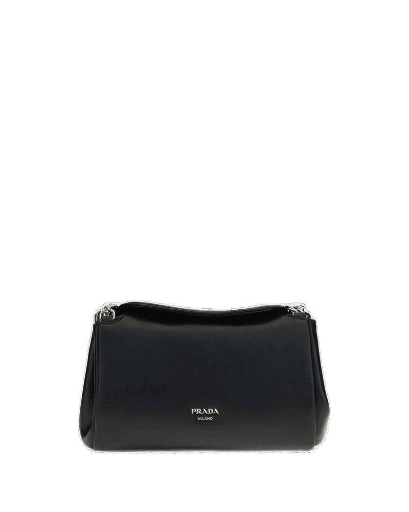 Prada Black Lamb Ovis Aries Shoulder Bag Glam Steals