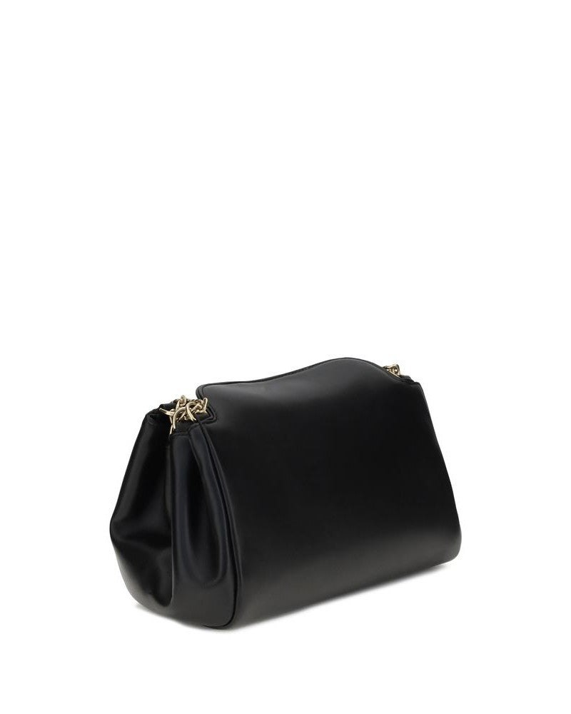 Prada Black Lamb Ovis Aries Shoulder Bag Glam Steals