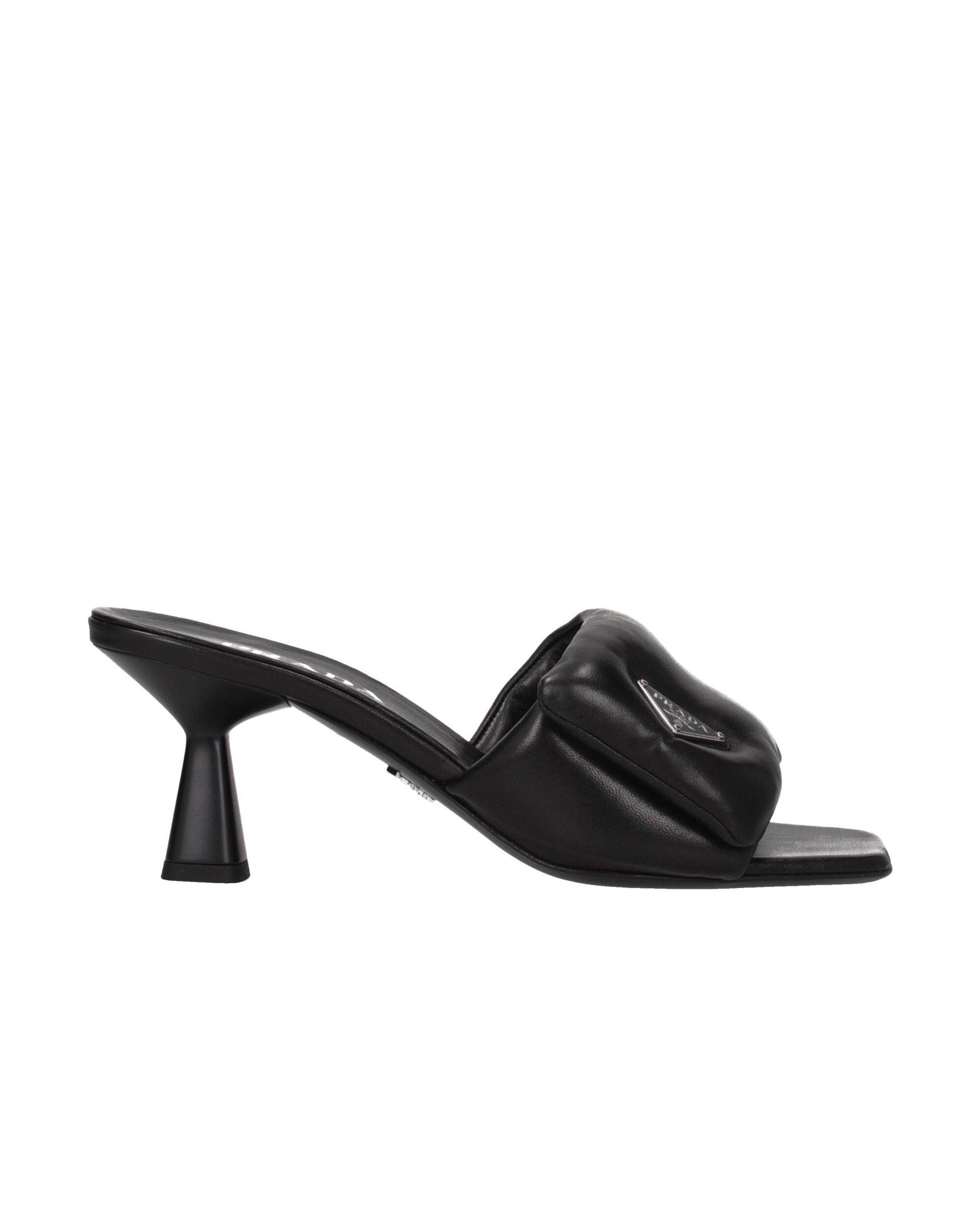 Prada Black Leather Platforms Glam Steals
