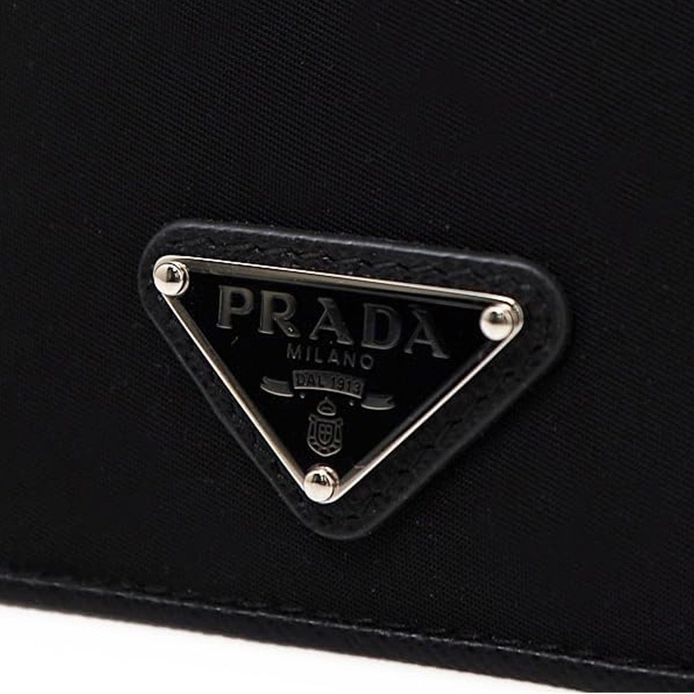 Prada Black Nylon Cardholder Glam Steals