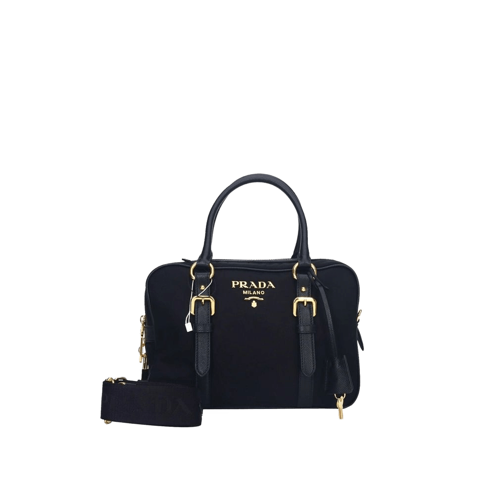 Prada Black Nylon Handbag Glam Steals