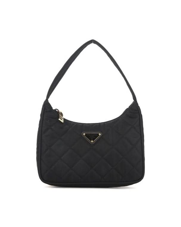 Prada Black Nylon Shoulder Bag