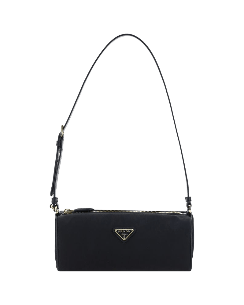 Prada Black Nylon Shoulder Bag Glam Steals