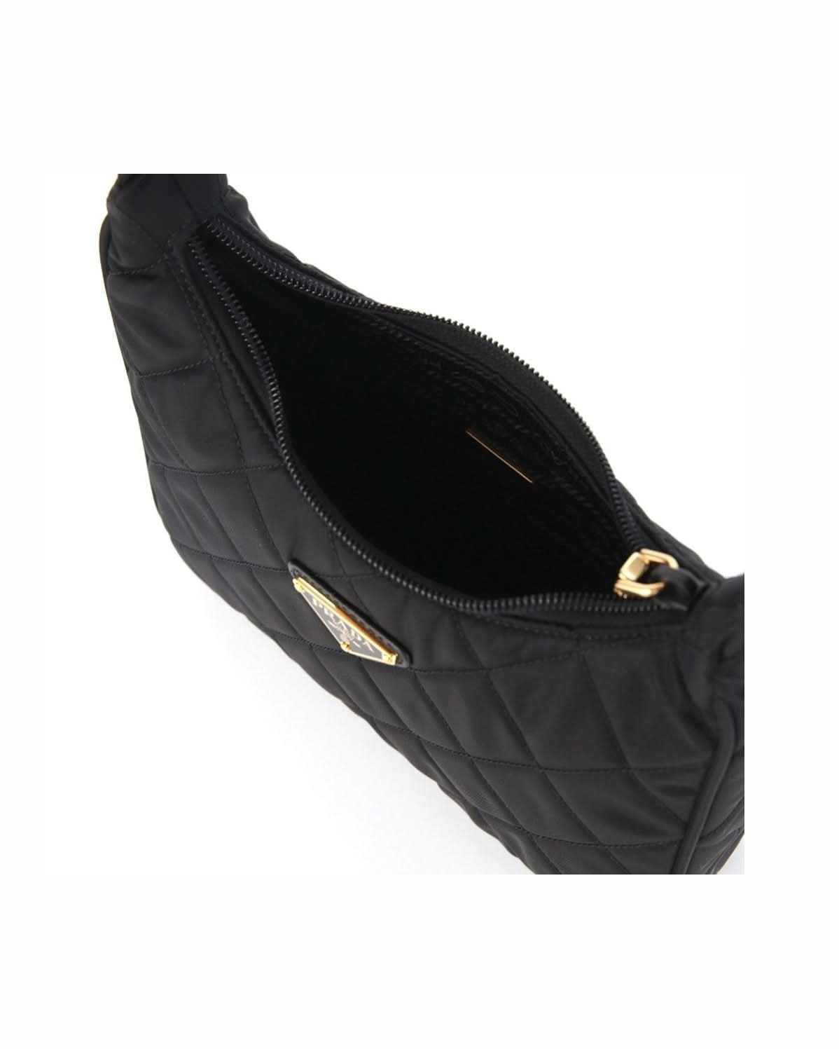Prada Black Nylon Shoulder Bag