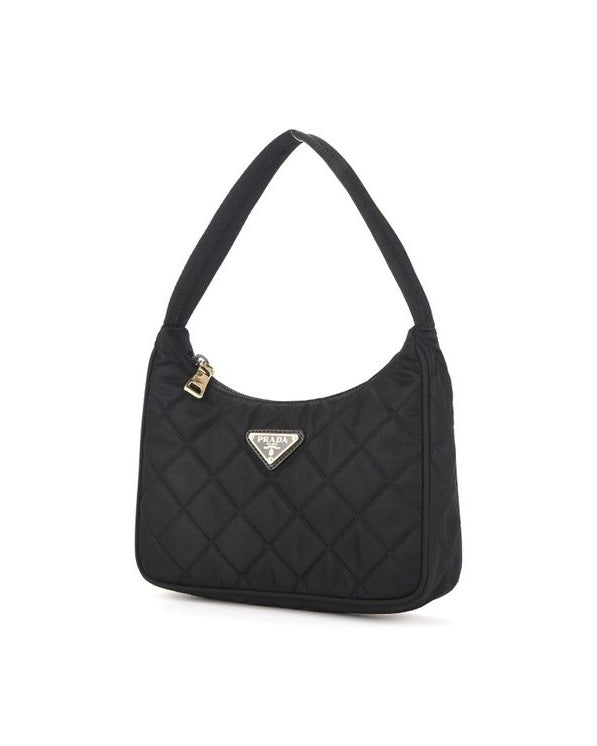 Prada Black Nylon Shoulder Bag Glam Steals