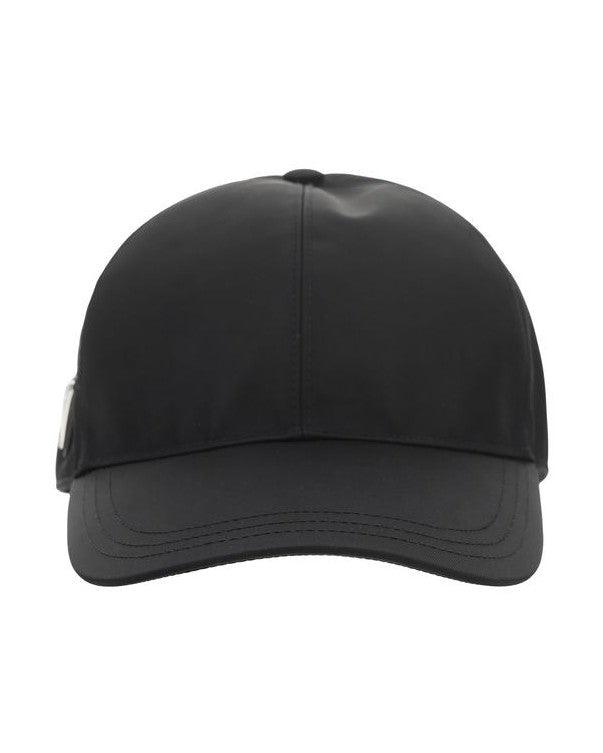 Prada Black Polyamide Cap Glam Steals