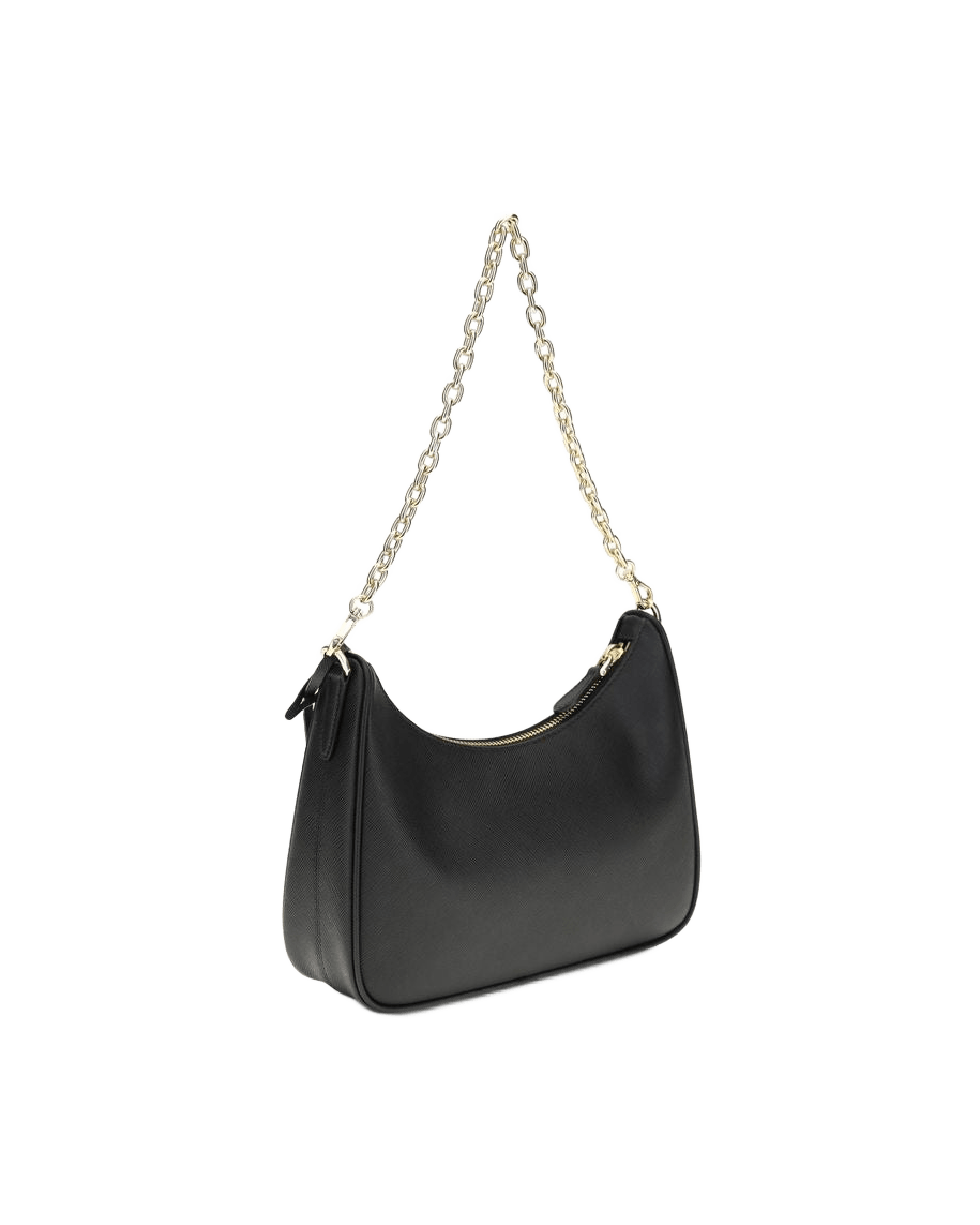 Prada Black Recycled Polyamide Shoulder Bag Glam Steals