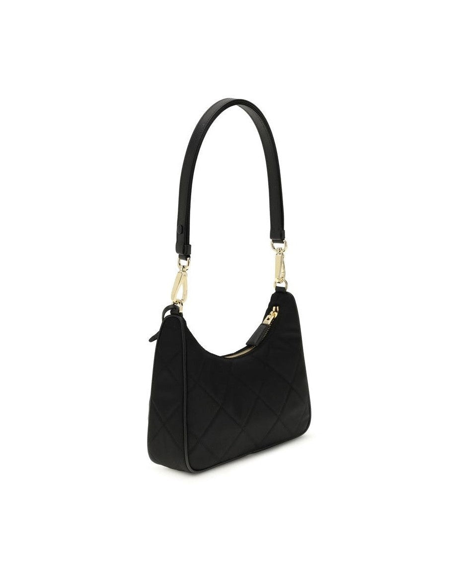 Prada Black Recycled Polyamide Shoulder Bag Glam Steals