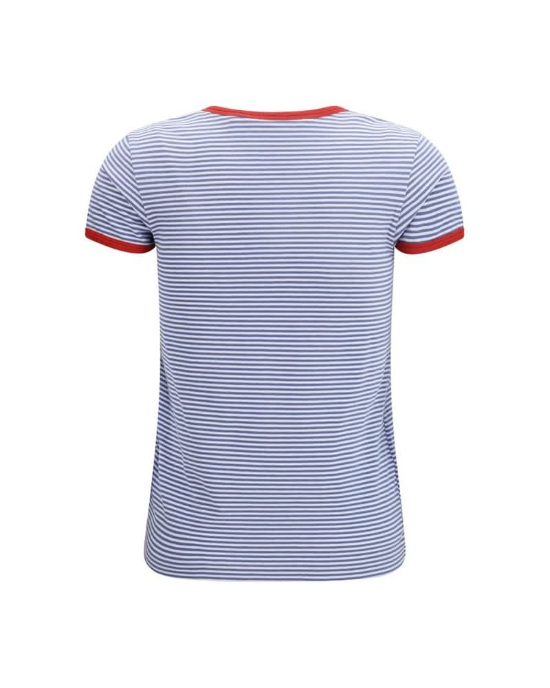 Prada Blue Cotton T-Shirt