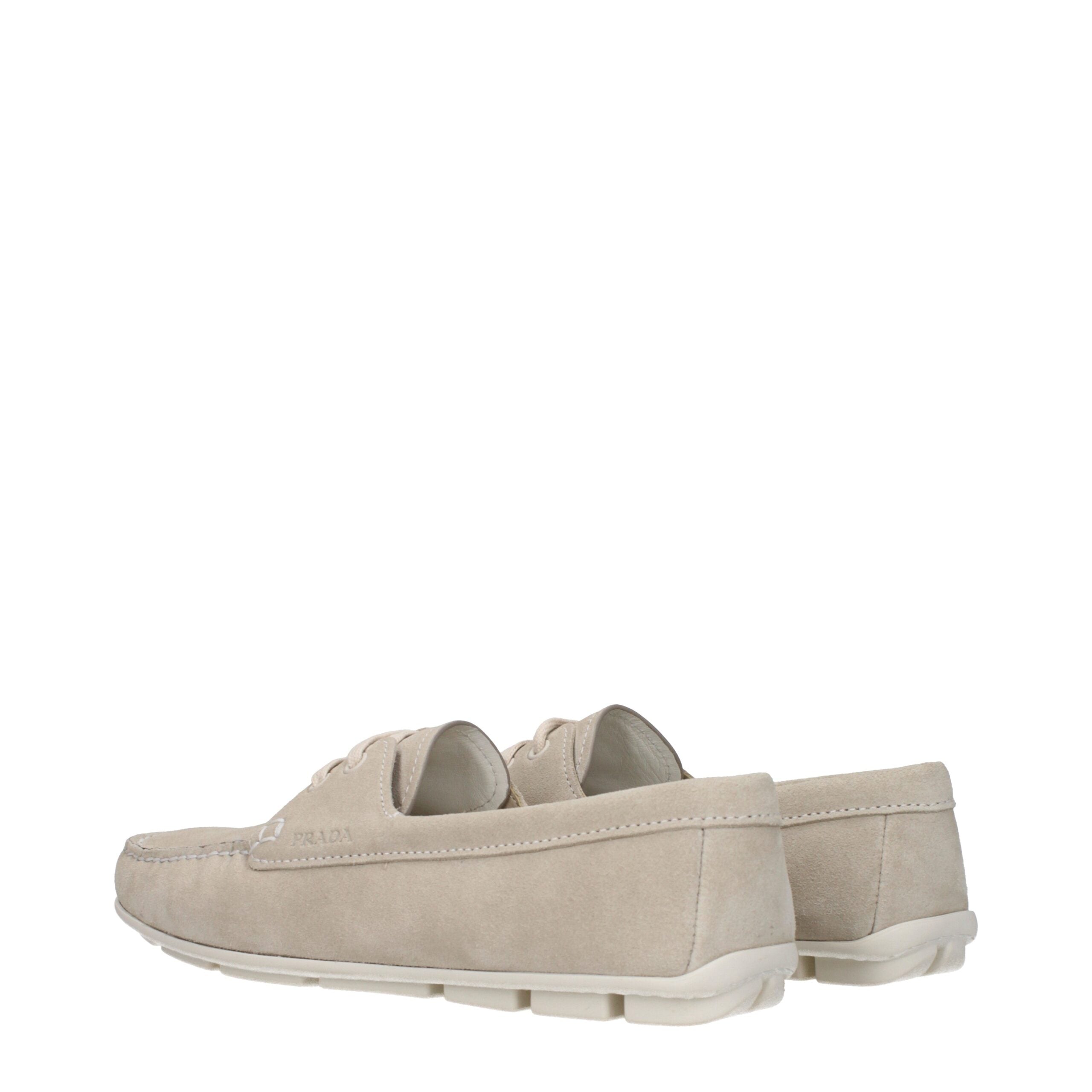 Prada Gray Leather Slip On Loafers Glam Steals