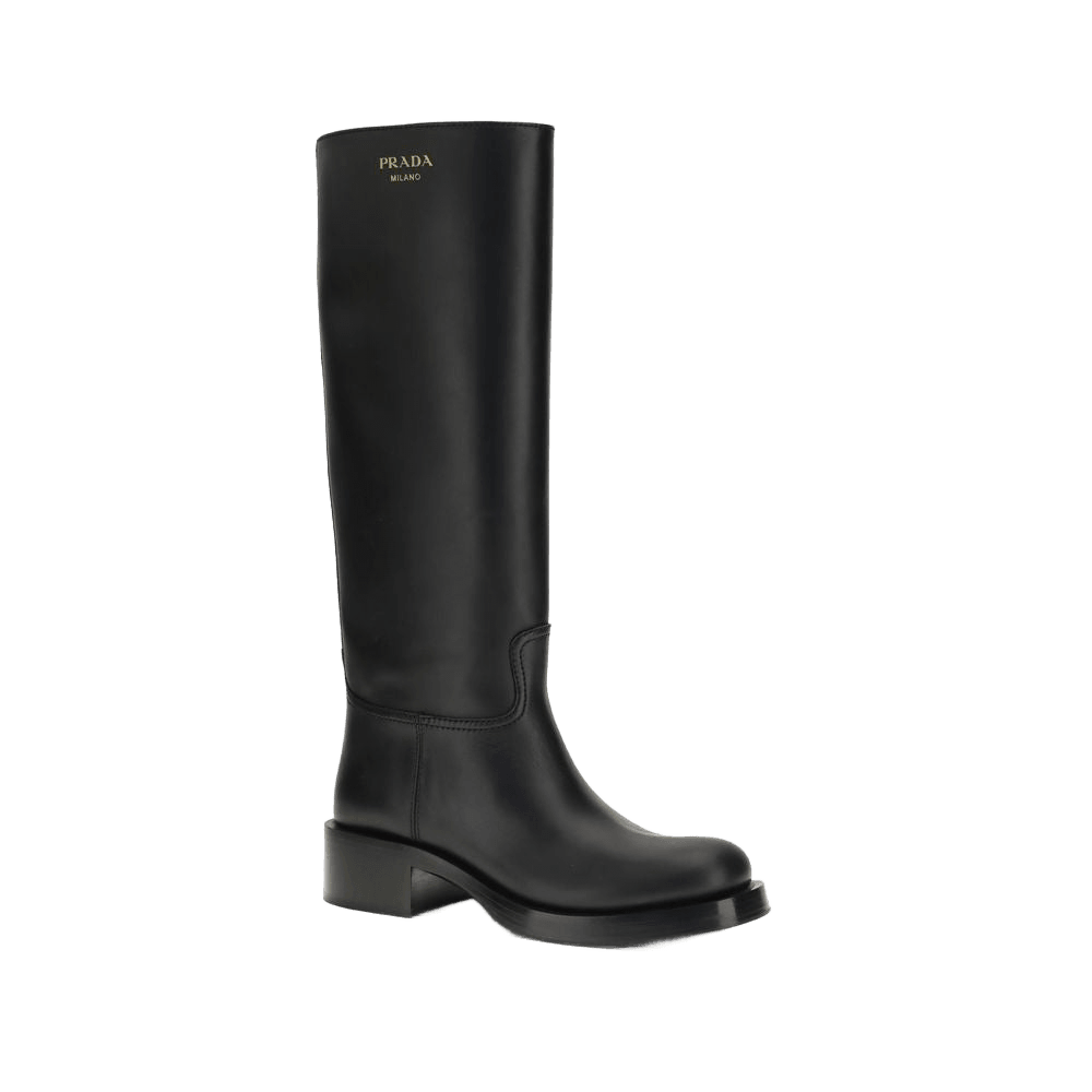 Prada High leather Boots Glam Steals