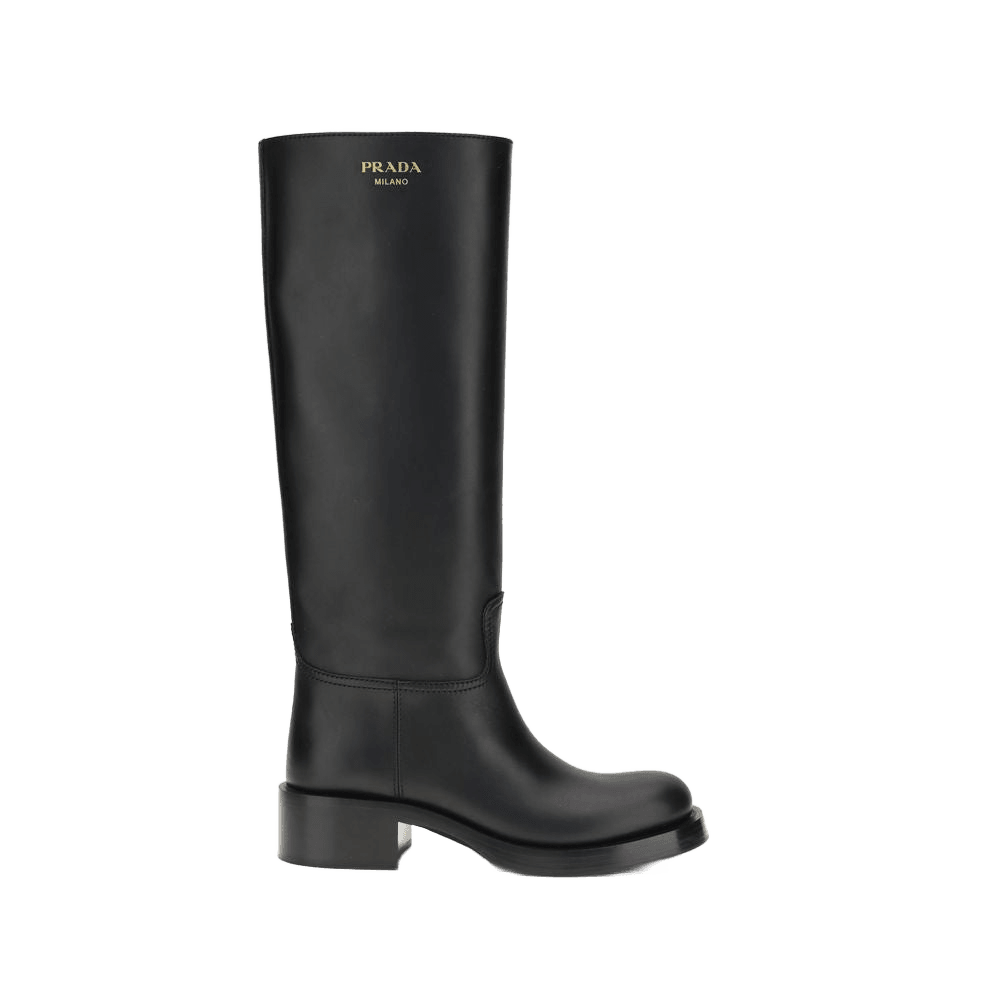 Prada High leather Boots Glam Steals