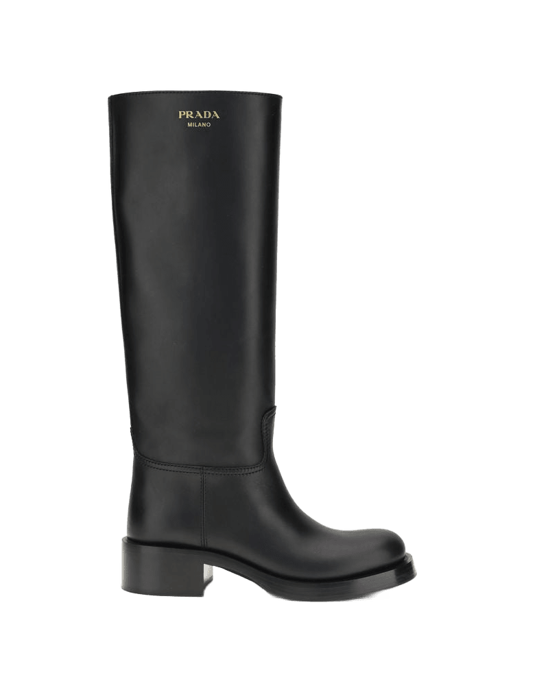 Prada High leather Boots Glam Steals
