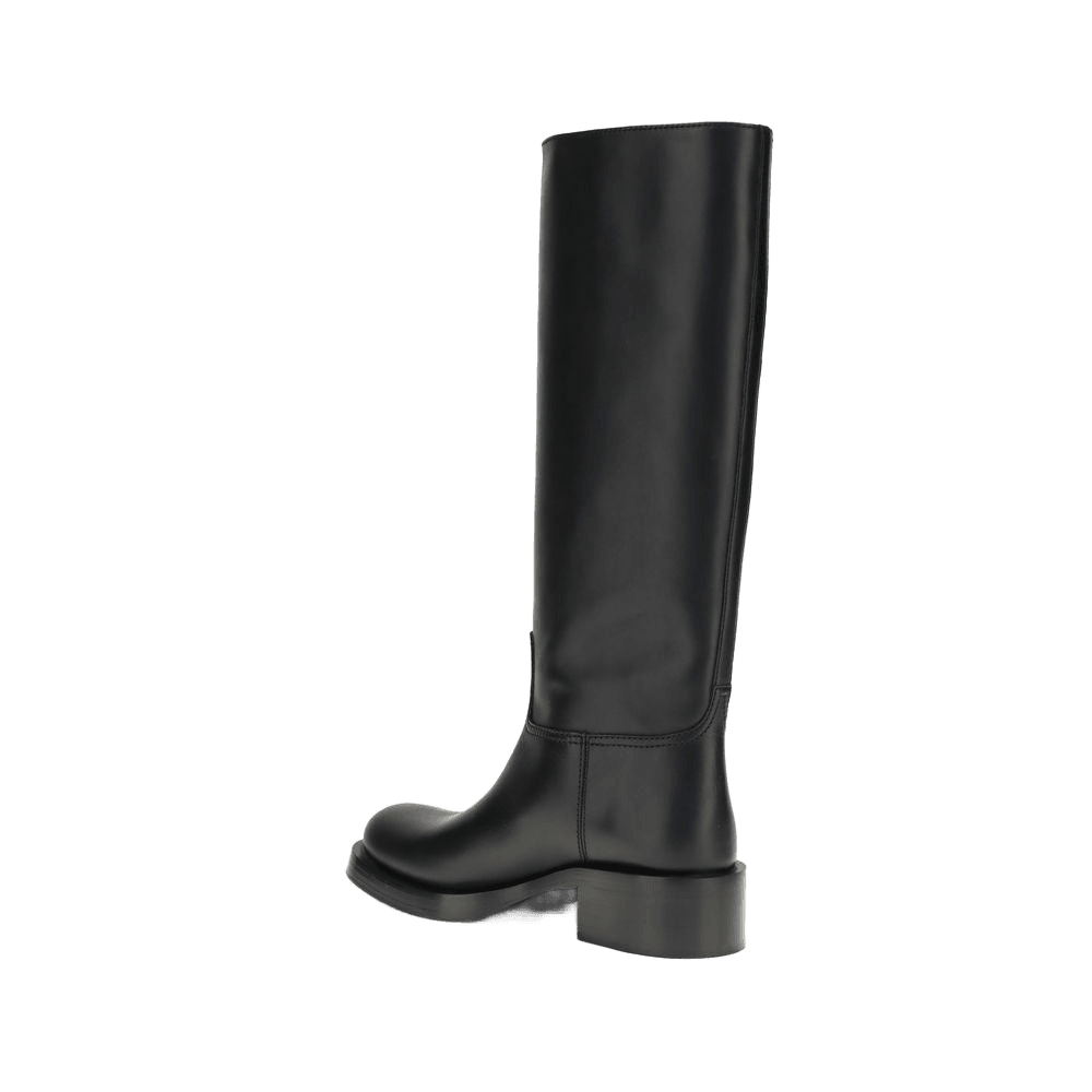 Prada High leather Boots Glam Steals