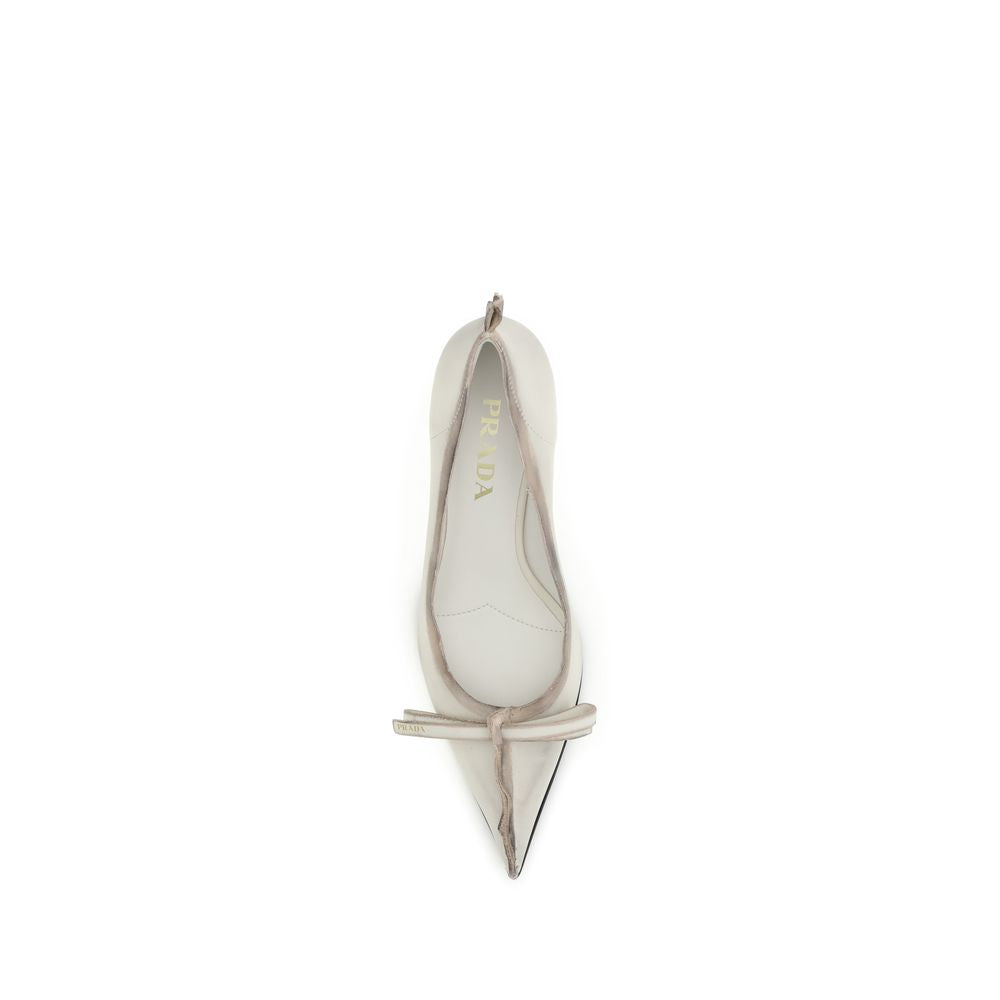 Prada Leather Antique Pumps Glam Steals