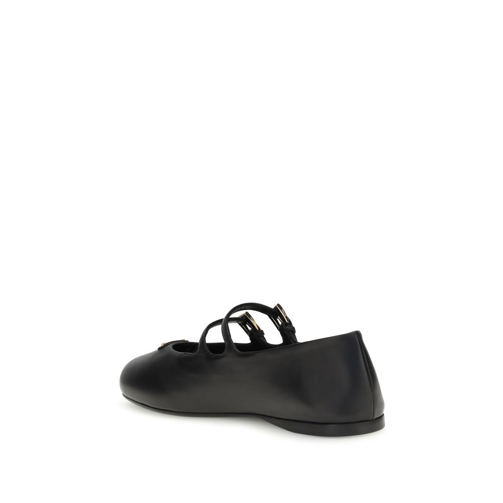 Prada Leather Ballerinas Glam Steals