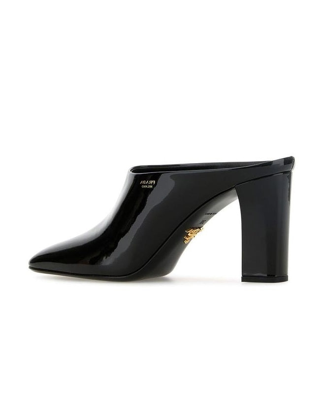 Prada Leather Mules 85mm Glam Steals