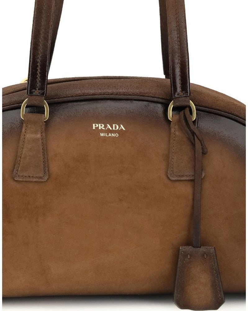 Prada Multicolor Calf Leather Bos Taurus Handbag Glam Steals