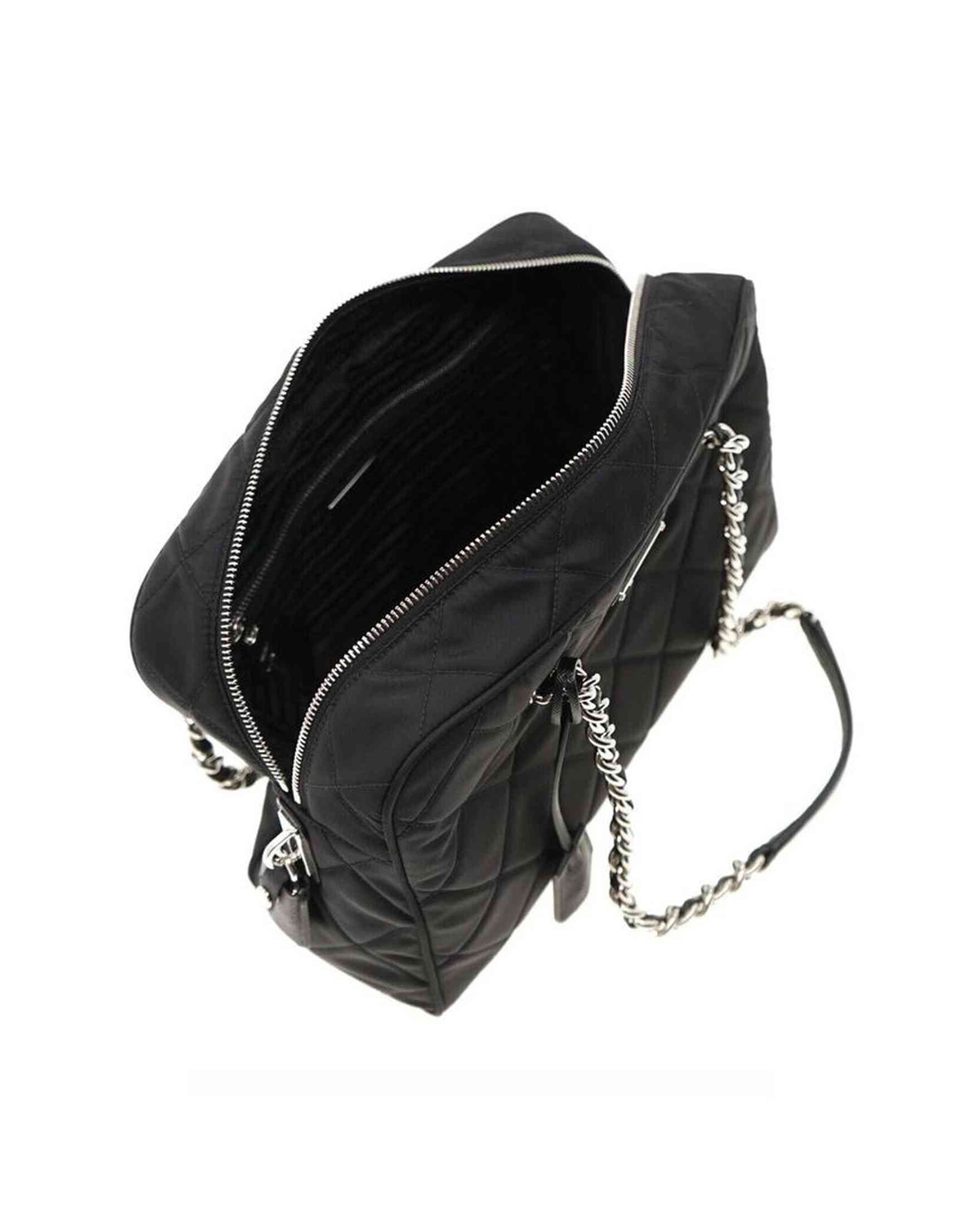 Prada Nylon Quilted Shoulder Bag Glam Steals