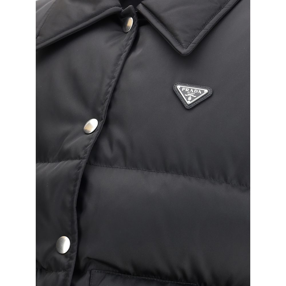 Prada Padded Re-Nylon Vest Glam Steals