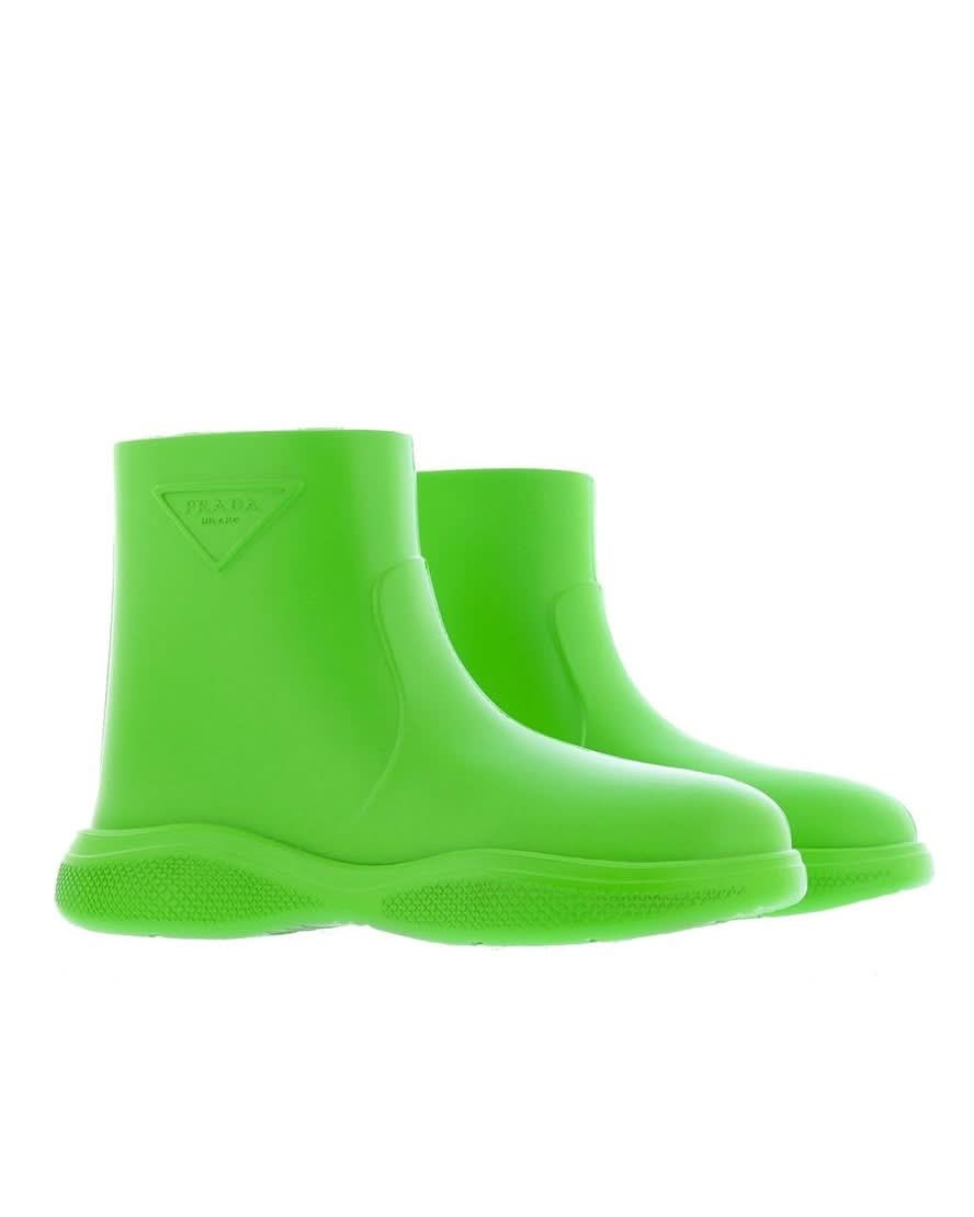 Prada Rubber Rain Boots