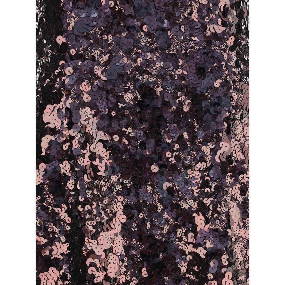 Prada Sequined Midi Dress Glam Steals