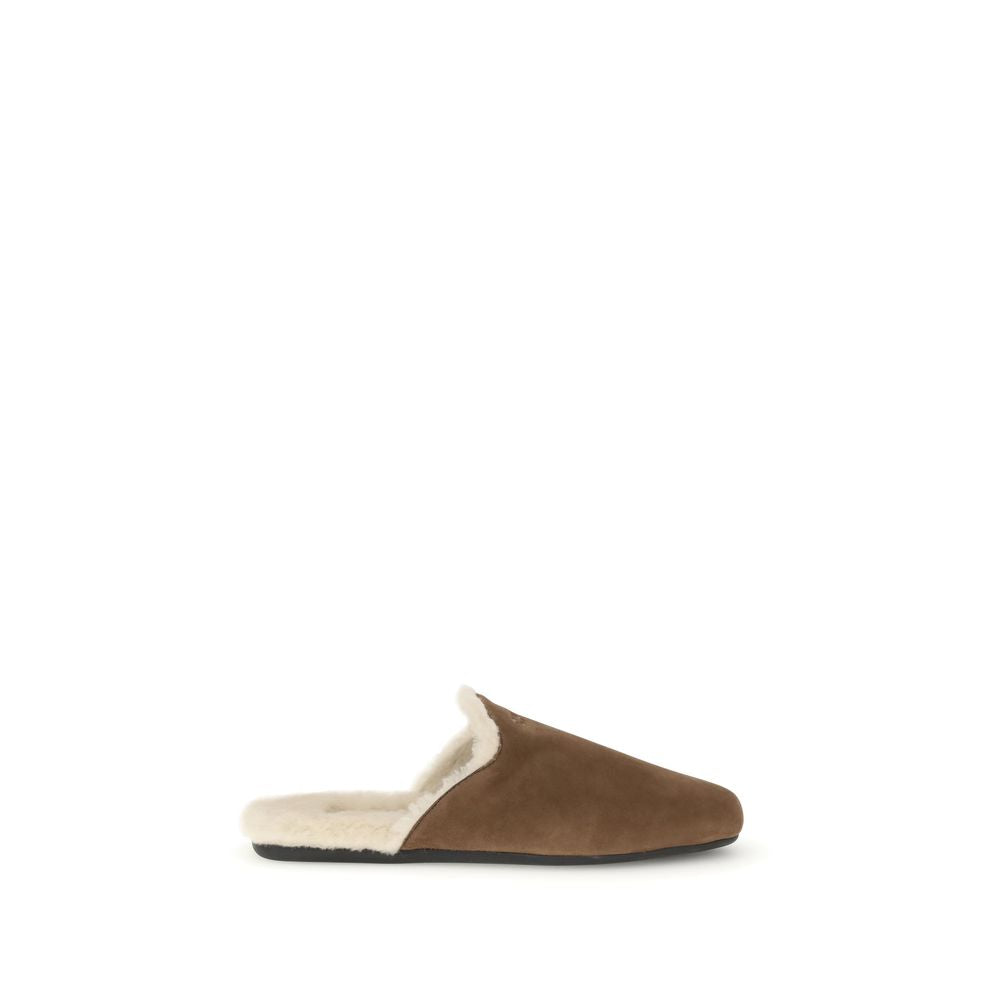 Prada Suede Sabots Glam Steals