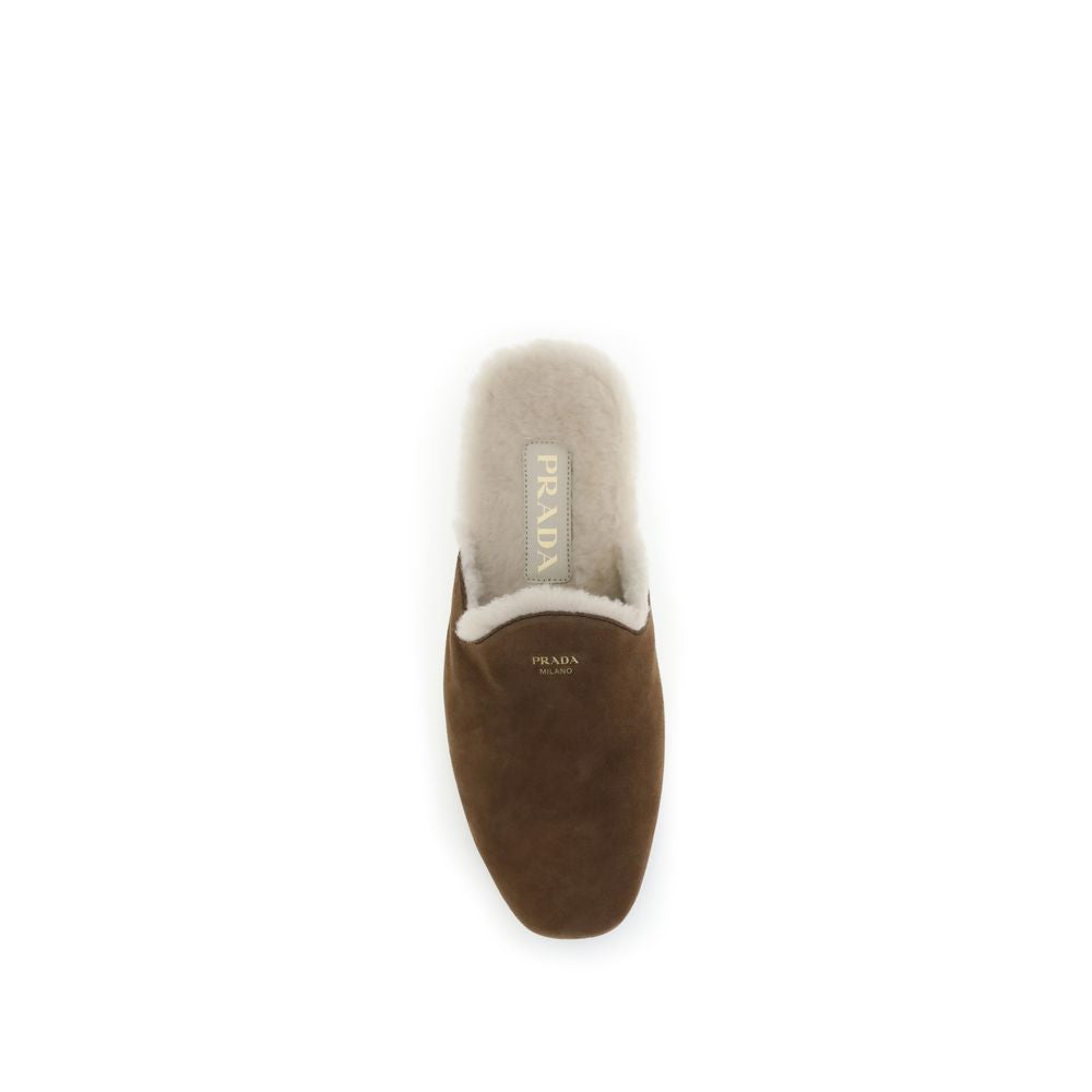 Prada Suede Sabots Glam Steals