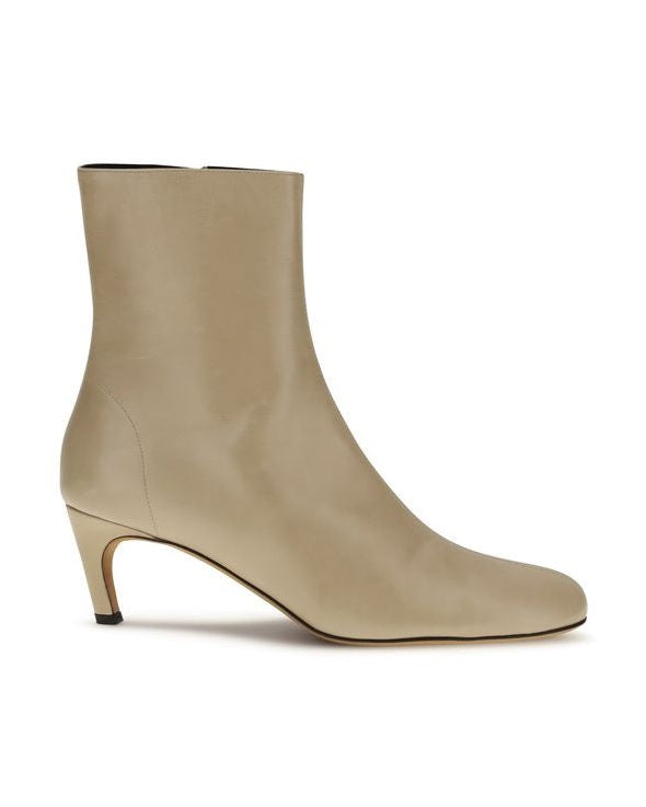 Proenza Schouler Beige Calf Leather Bos Taurus Ankle Boots Glam Steals