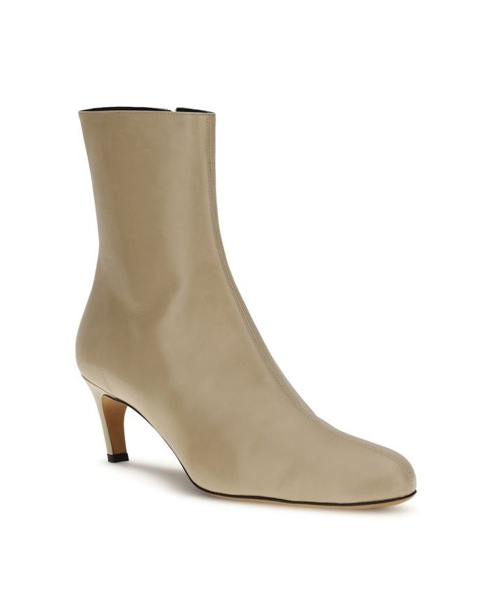 Proenza Schouler Beige Calf Leather Bos Taurus Ankle Boots Glam Steals