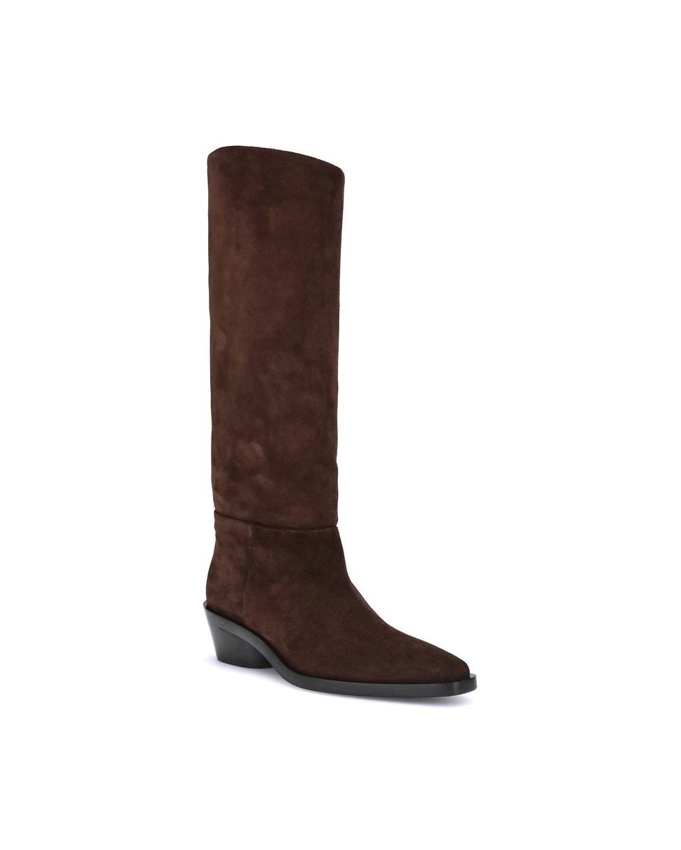Proenza Schouler Brown Calf Leather Bos Taurus Ankle Boots Glam Steals