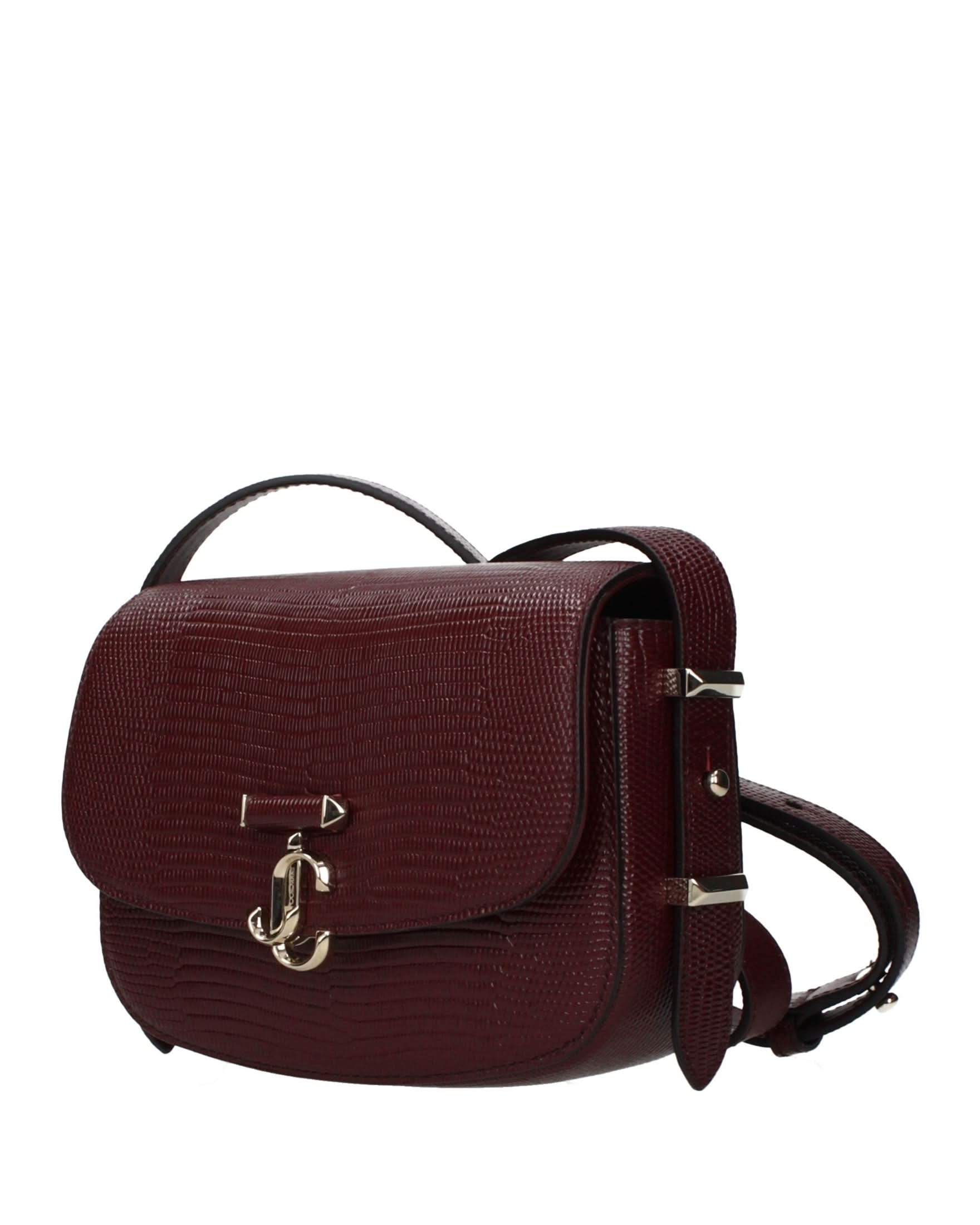 Jimmy Choo Red Leather Shoulder Bag Glam Steals