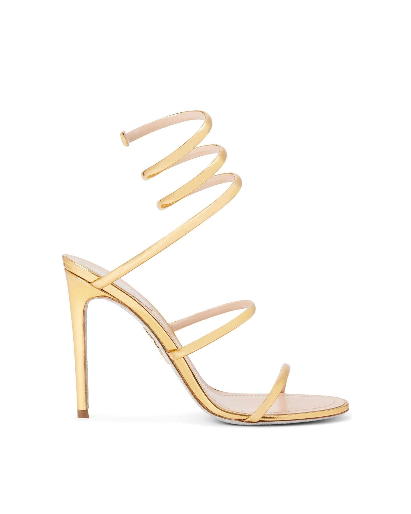 René Caovilla Golden Sandals Glam Steals