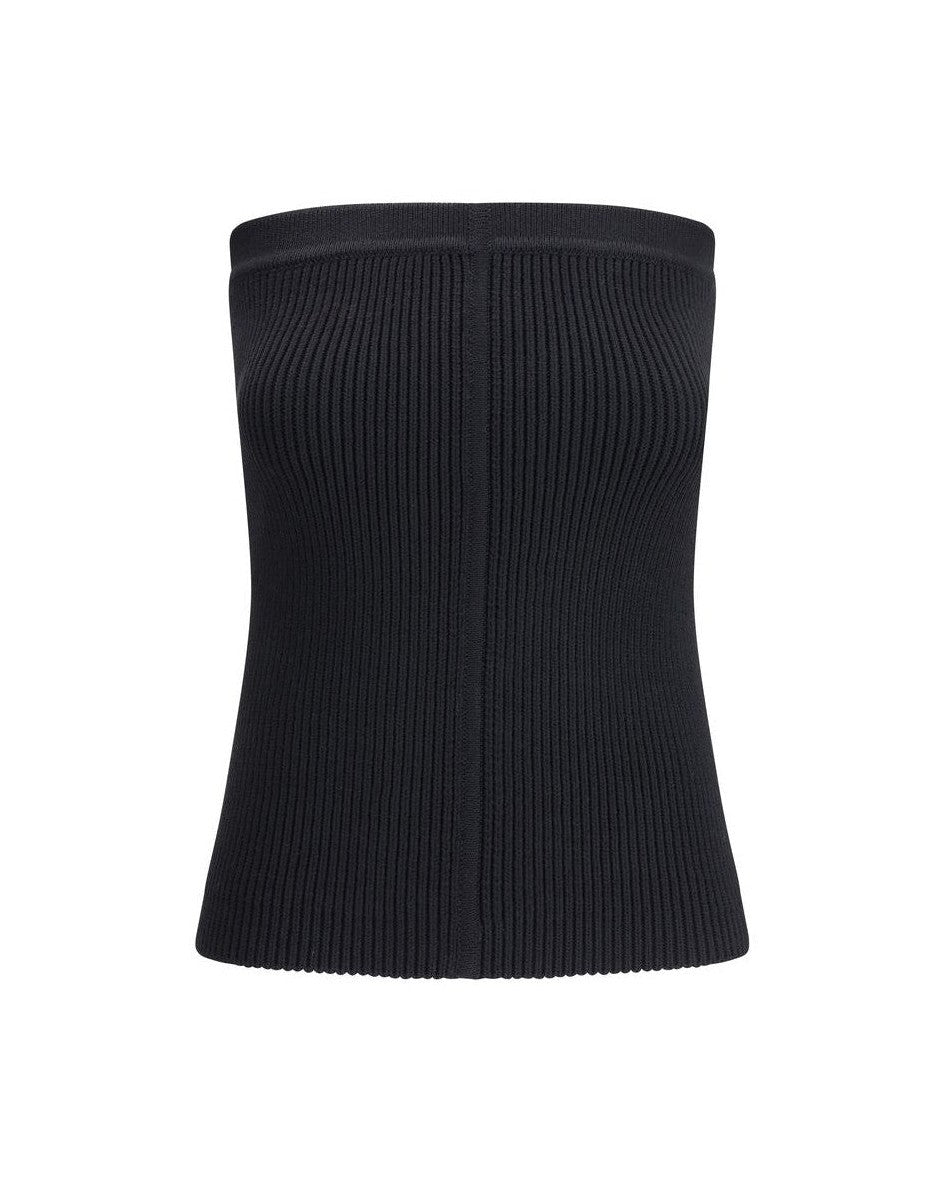 Rick Owens Black Wool Top Glam Steals