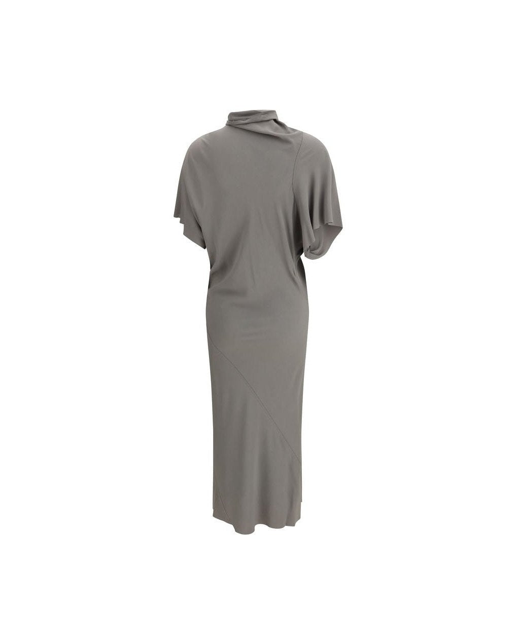Rick Owens Gray Acetate Casual Dress Glam Steals