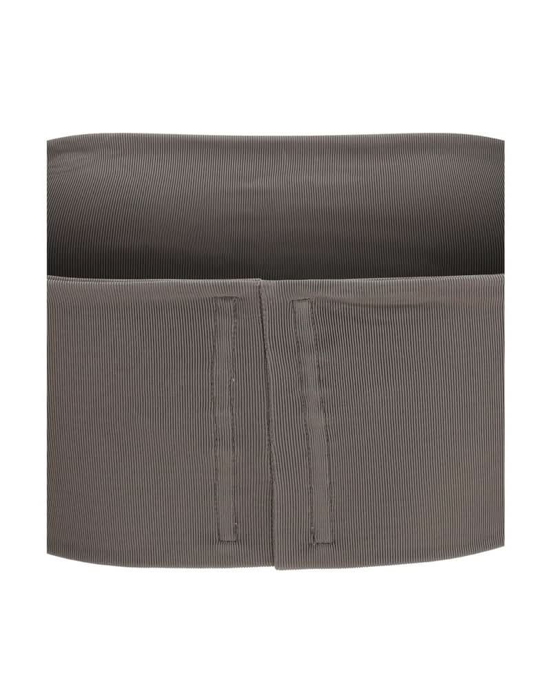Rick Owens Gray Viscose Sleeveles T-shirt Glam Steals
