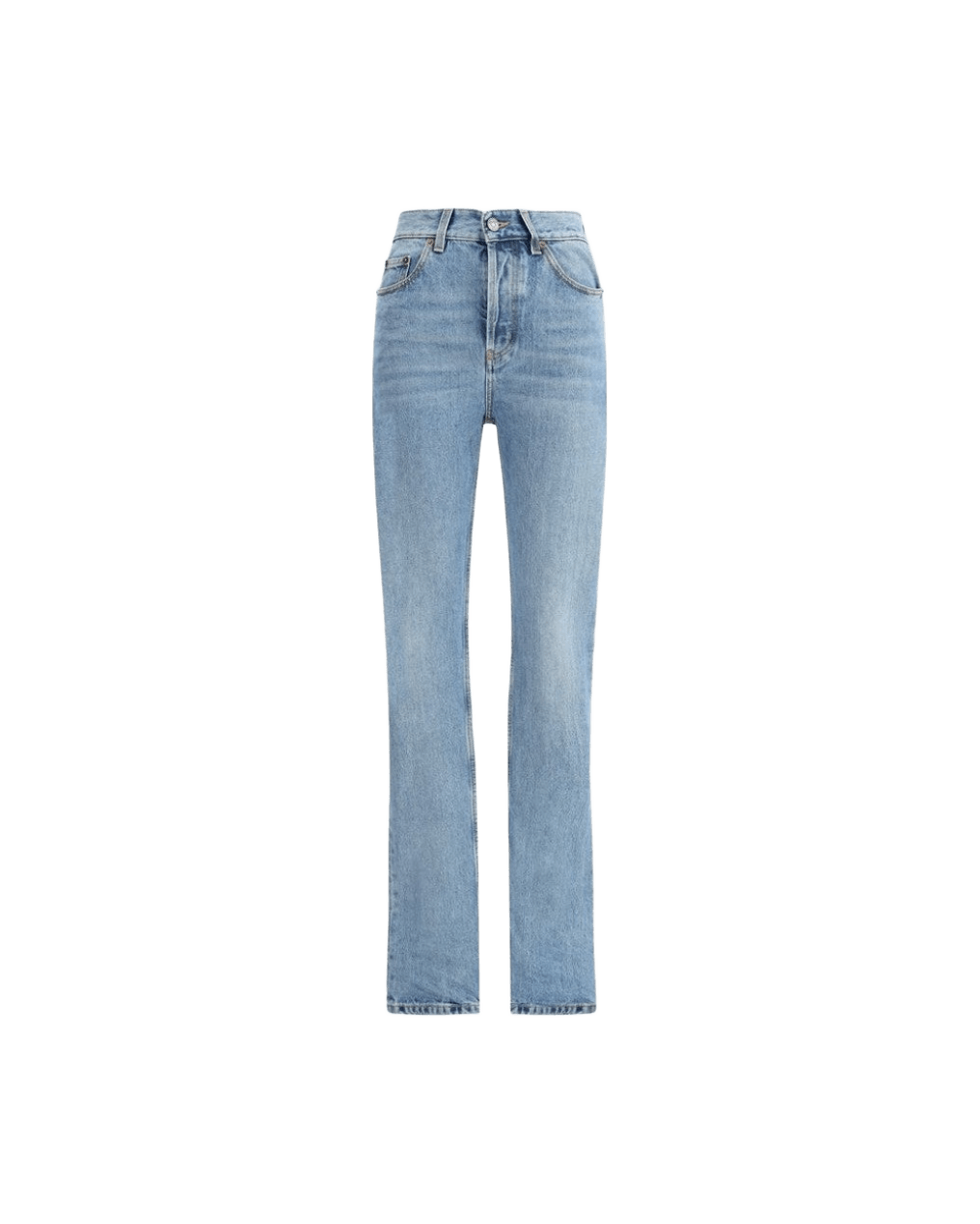 Saint Laurent 90s-inspired slim-fit jeans in denim Glam Steals