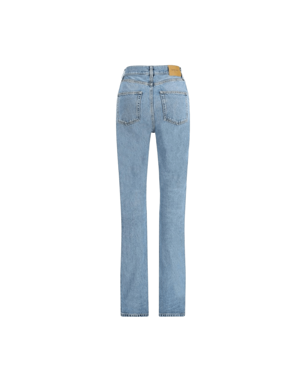 Saint Laurent 90s-inspired slim-fit jeans in denim Glam Steals