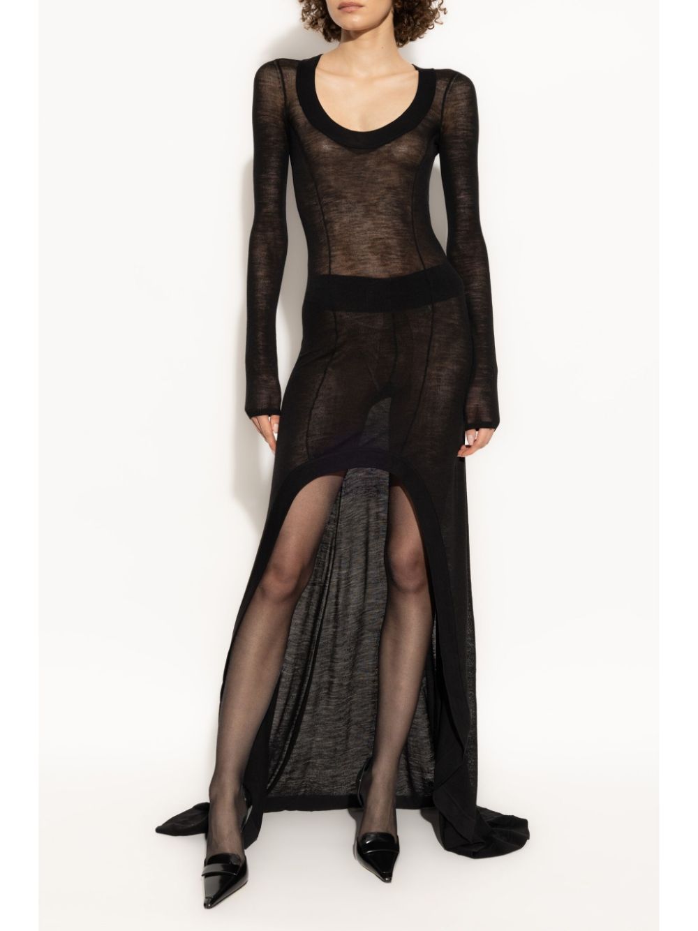 Saint Laurent Asymmetric Design Dress Glam Steals