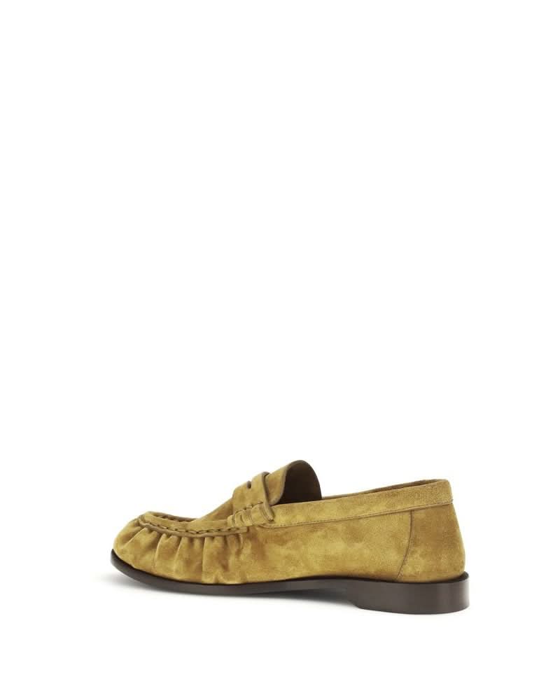 Saint Laurent Beige Slip On Loafers Glam Steals