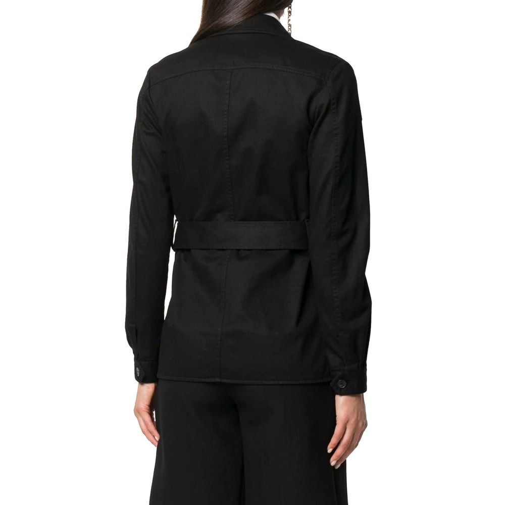 Saint Laurent Belted Flap Pocket Jacket Glam Steals
