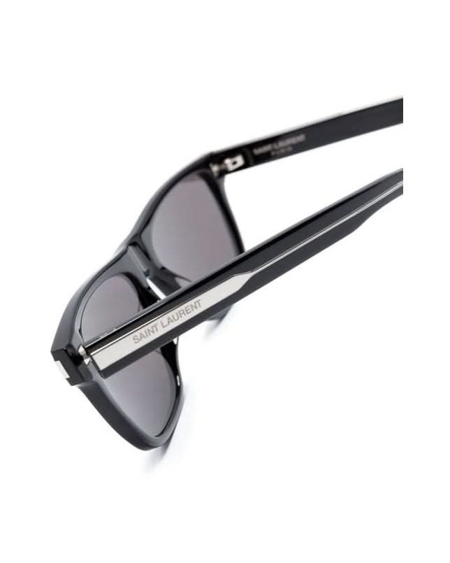 Saint Laurent Black Acetate Sunglasses Glam Steals
