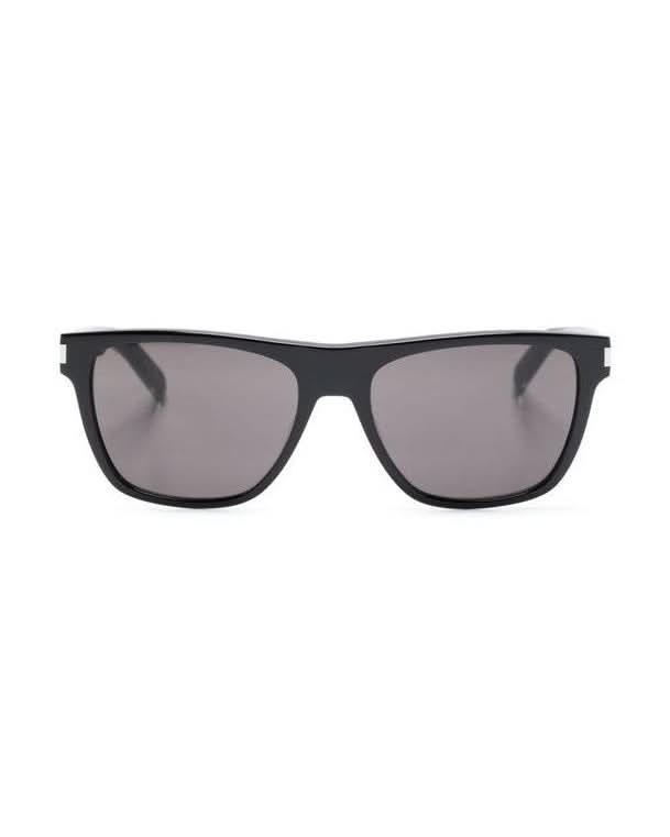 Saint Laurent Black Acetate Sunglasses Glam Steals