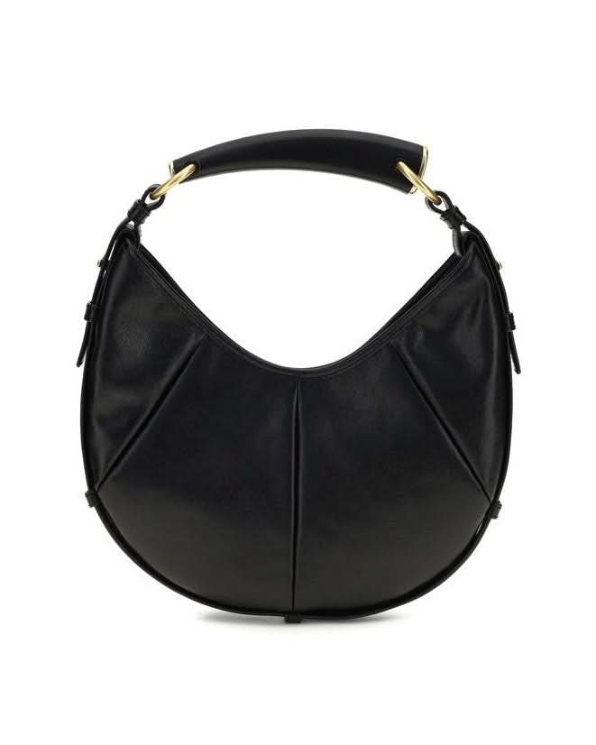 Saint Laurent Black Calf Leather Bos Taurus Shoulder Bag