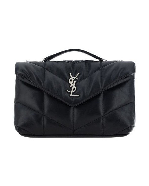Saint Laurent Black Lamb Ovis Aries Shoulder Bag Glam Steals