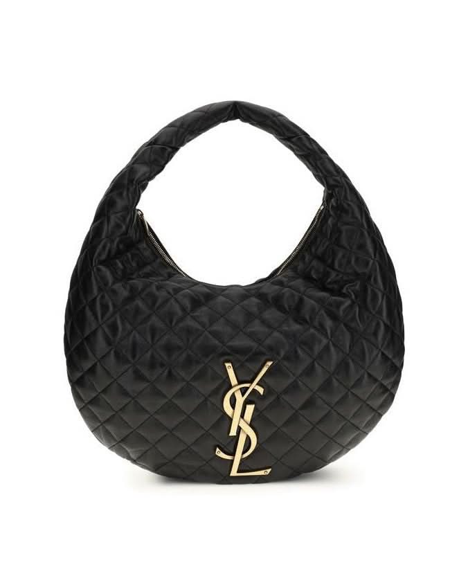 Saint Laurent Black Lamb Ovis Aries Shoulder Bag Glam Steals