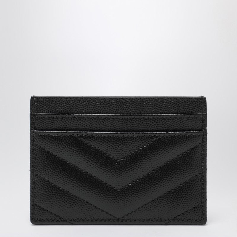 Saint Laurent Black Monogram Credit Card Holder Glam Steals